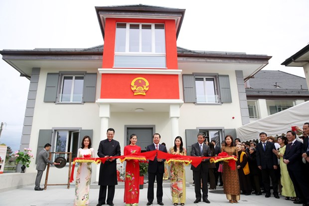 Inauguran nueva sede de mision vietnamita ante la ONU hinh anh 1