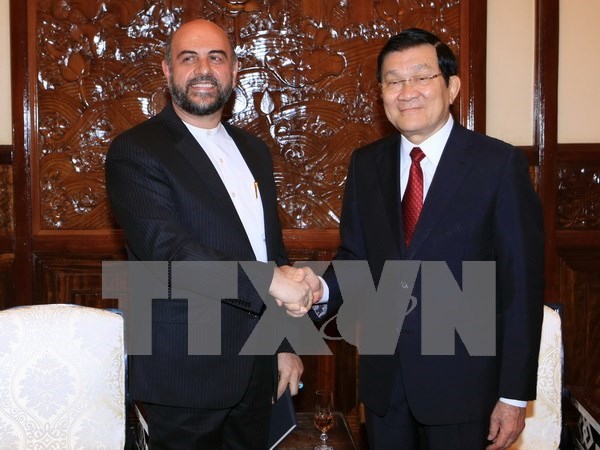 Aprecia Vietnam relaciones de cooperacion con Iran hinh anh 1