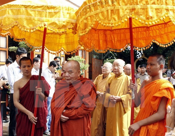 Organizan encuentro en saludo al Festival Sene Dolta de etnia Khmer hinh anh 1