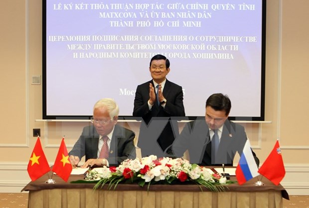 Robustecen cooperacion entre localidades vietnamita y rusa hinh anh 1