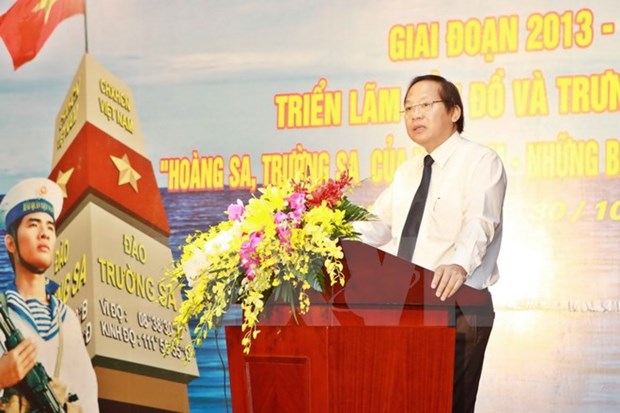 Exhibiciones sobre Hoang Sa aporta a confirmar soberania vietnamita hinh anh 1