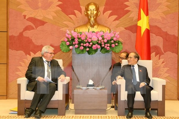 Parlamento vietnamita dispuesto a consolidar lazos con PE hinh anh 1