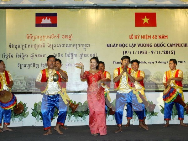 Conmemoran Dia de Independencia de Cambodia en Ciudad Ho Chi Minh hinh anh 1