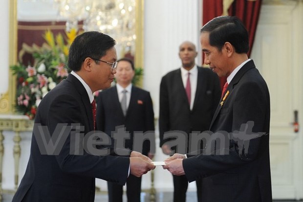 Presidente indonesio valora relaciones de cooperacion con Vietnam hinh anh 1