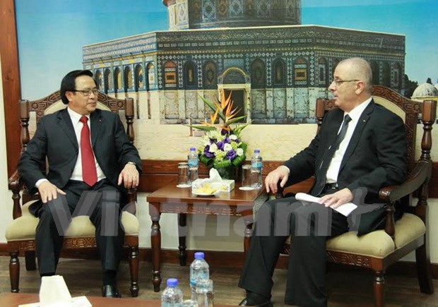 Delegacion partidista vietnamita visita paises de Medio Oriente hinh anh 1