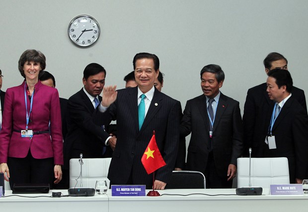 Premier reitera compromisos de enfrentamiento a cambio climatico en Mekong hinh anh 1