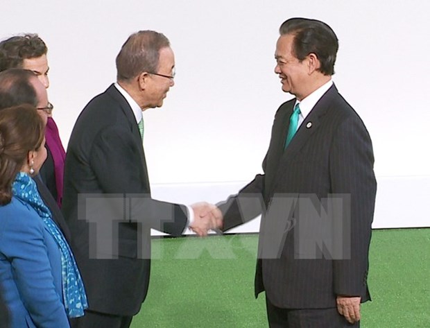 Premier vietnamita participa en la conferencia de la ONU sobre cambio climatico hinh anh 1