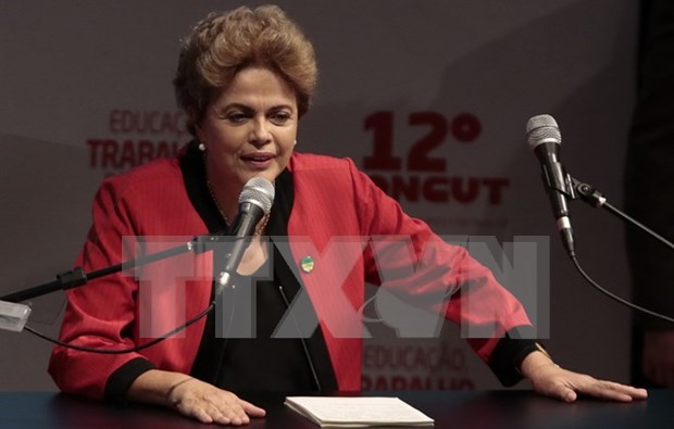 Presidenta brasilena cancela visita a Vietnam por asuntos internos hinh anh 1