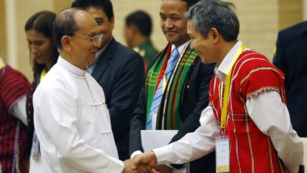 Parlamento birmano aprueba acuerdo de tregua nacional hinh anh 1