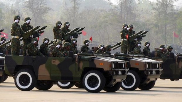EE.UU. aspira a aumentar cooperacion militar con Myanmar hinh anh 1