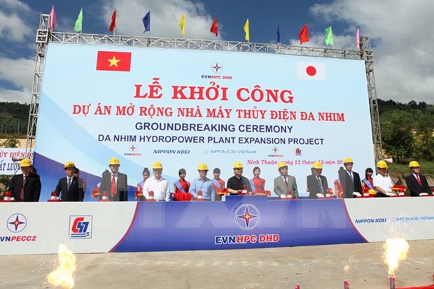Inician proyecto de ampliacion de hidroelectrica Da Nhim en Ninh Thuan hinh anh 1