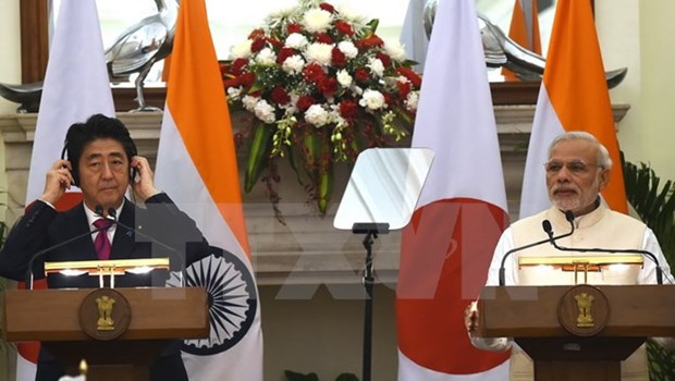 Japon y la India exhortan evitar acciones unilaterales en el Mar del Este hinh anh 1