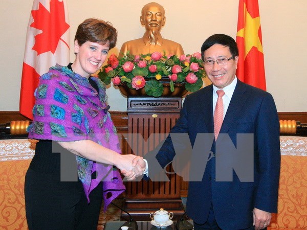 Considera Vietnam importantes relaciones integrales con Canada hinh anh 1