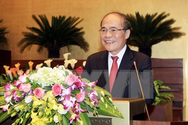 Lider parlamentario vietnamita parte en viaje oficial a China hinh anh 1