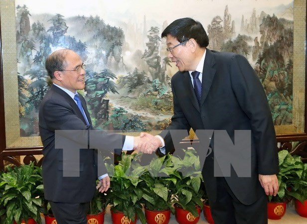Presidente parlamentario vietnamita visita provincia de Hunan hinh anh 1