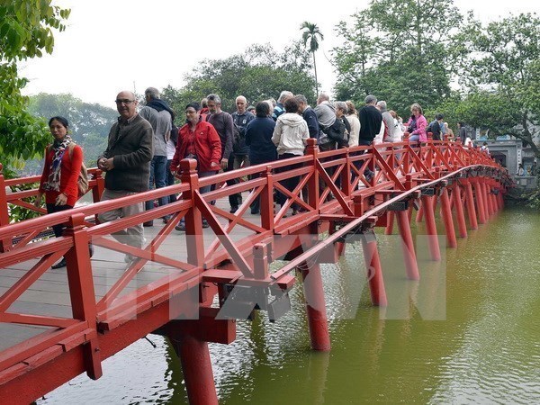 Hanoi plantea recibir mas de 21 millones turistas este ano hinh anh 1