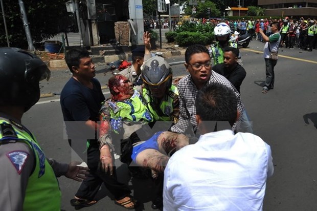 Vietnam expresa condolencias a Indonesia por atentados en Yakarta hinh anh 1