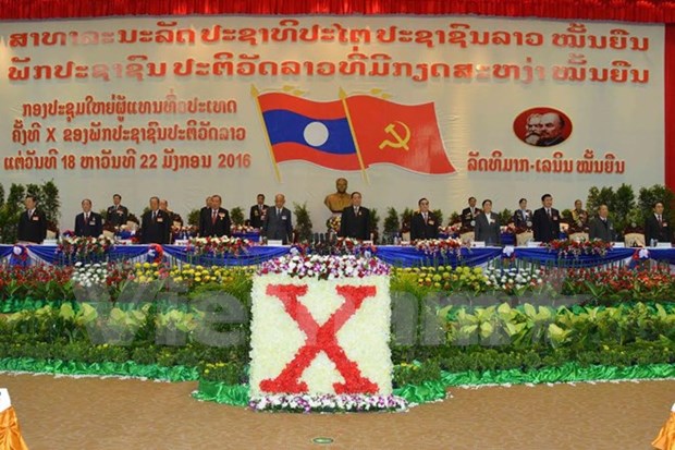 Inauguran X Congreso Nacional del Partido Popular Revolucionario de Laos hinh anh 1