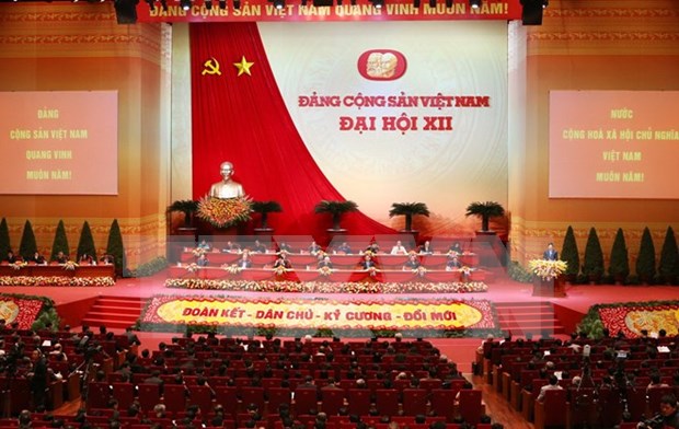 Congreso partidista aprueba cantidad de miembros del Comite Central de XII mandato hinh anh 1