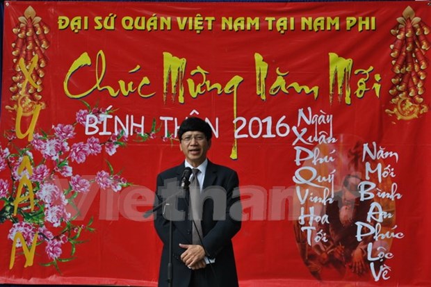 Celebran el Tet comunidades vietnamitas en extranjero hinh anh 1