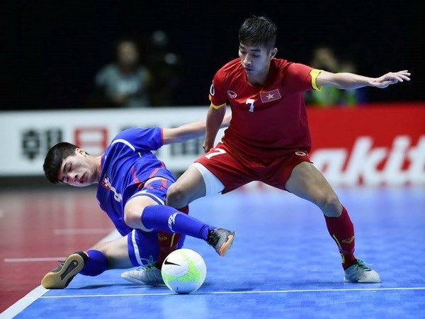 Vietnam busca victoria para avanzar a cuartos finales de futbol sala de Asia hinh anh 1
