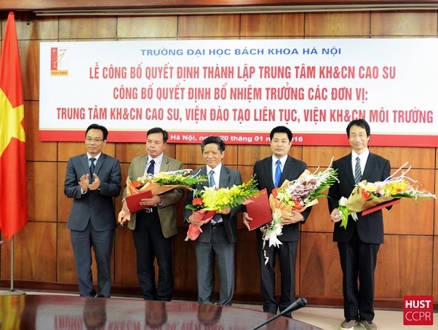 Crearan en Vietnam Centro de Ciencia y Tecnologia de caucho con ayuda japonesa hinh anh 1