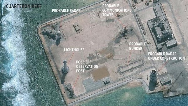 Altos funcionarios estadounidenses rechazan militarizacion china en Mar del Este hinh anh 1