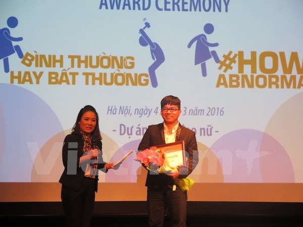 Premian en Hanoi peliculas contra discriminacion de genero hinh anh 1