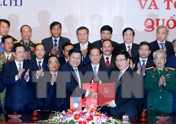 Consolidacion de frontera Vietnam-Laos: ejemplo en solucion de asuntos limitrofes hinh anh 1