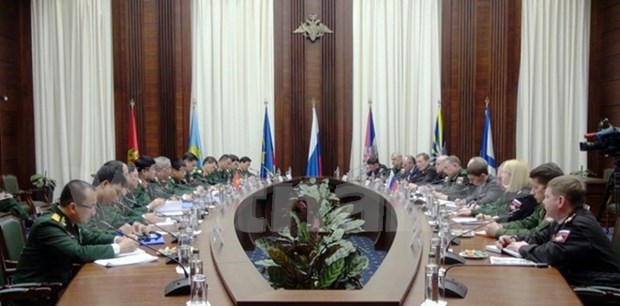 Rusia y Vietnam realizan dialogo estrategico de defensa a nivel viceministerial hinh anh 1