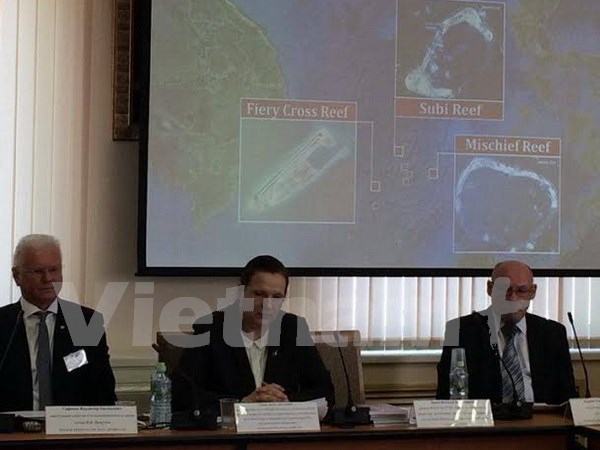 Asunto del Mar del Este calienta seminario internacional en Rusia hinh anh 1