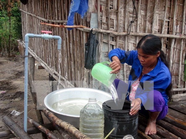 Provincias del Delta del Mekong reciben mapas de agua potable subterranea hinh anh 1