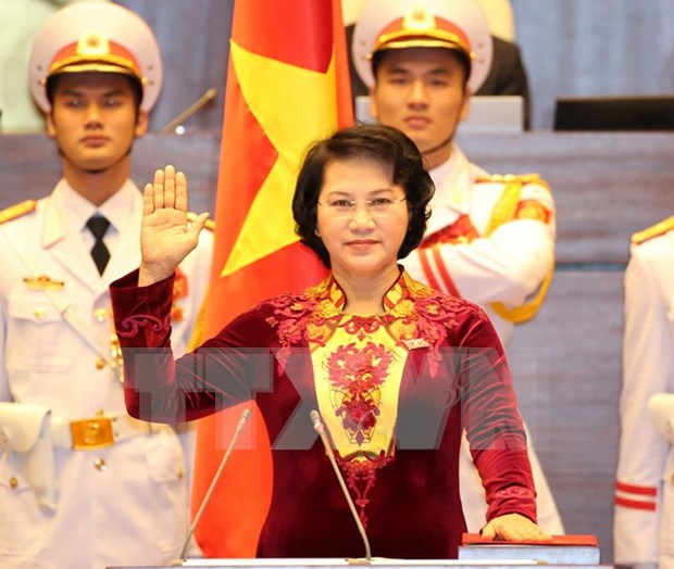 Biografia de la presidenta de Asamblea Nacional hinh anh 1