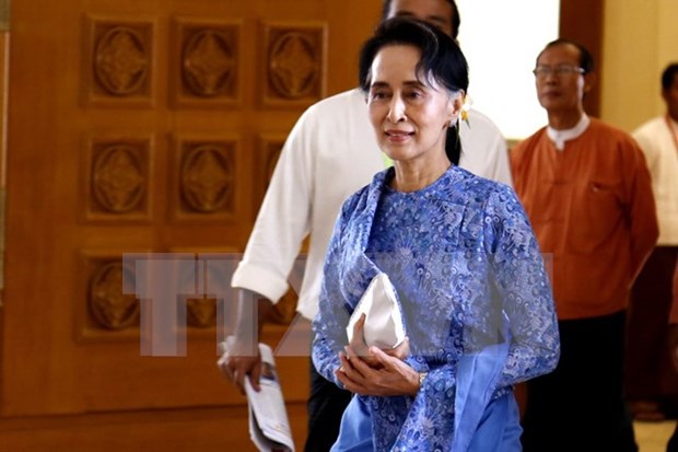 Camara baja de Myanmar aprueba designacion de cargo de asesor de Estado hinh anh 1