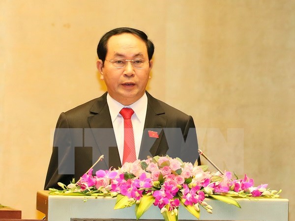 Dirigentes mundiales felicitan a nuevos lideres de Vietnam hinh anh 1