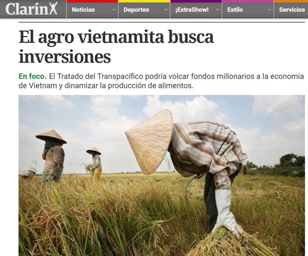Prensa argentina: El agro vietnamita busca inversiones hinh anh 1