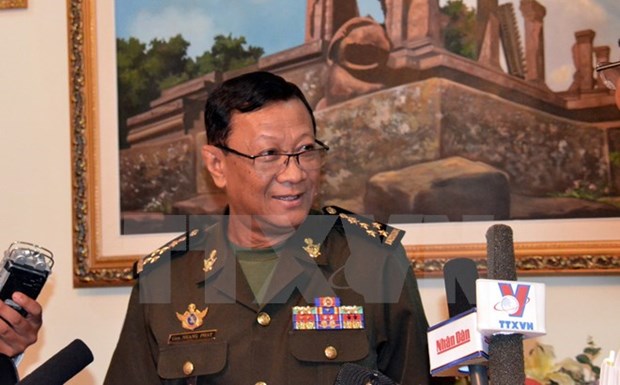Intensifican Camboya y Estados Unidos cooperacion en seguridad maritima hinh anh 1