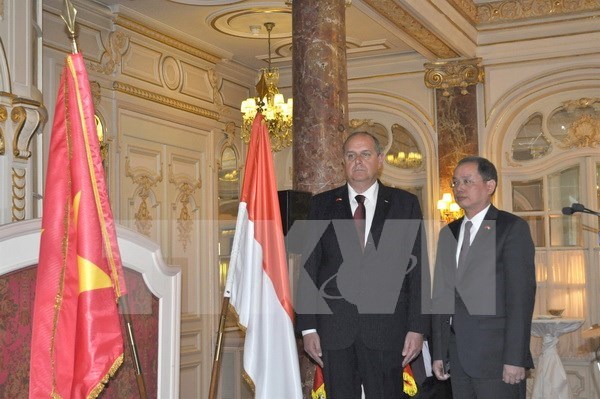 Abierta oficina consular honoraria de Vietnam en Monaco hinh anh 1