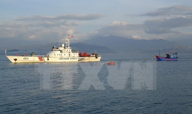 Vietnam y China concluyen patrullaje conjunto de pesca en Golfo de Tokin hinh anh 1