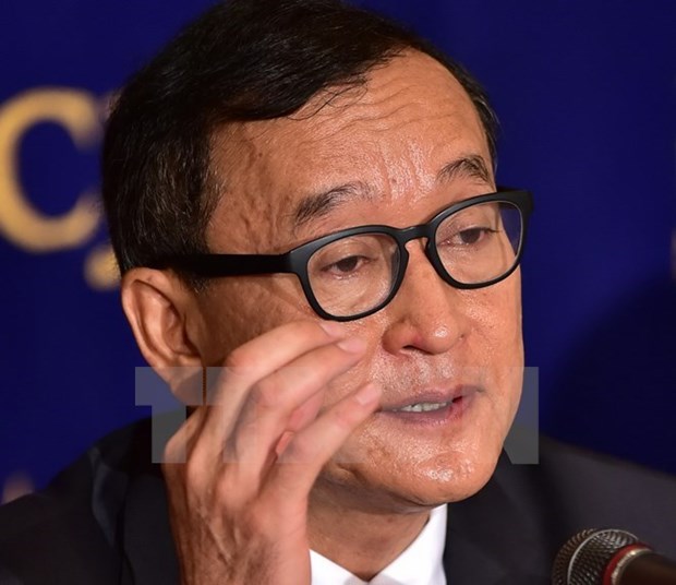 Tribunal camboyano cita a Sam Rainsy por supuesta ofensa a titular parlamentario hinh anh 1