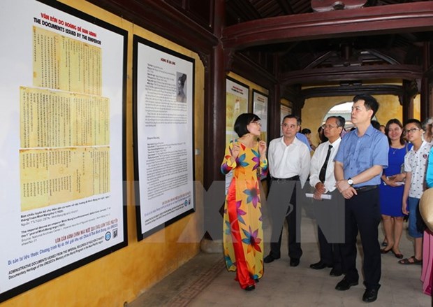 Exponen en Vietnam archivos de ultima dinastia feudal hinh anh 1