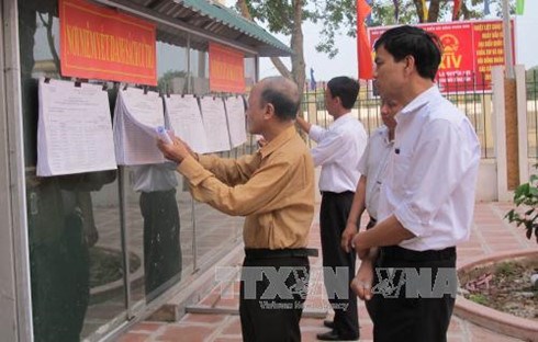 Animado ambiente preelectoral en provincia de Ninh Binh hinh anh 1