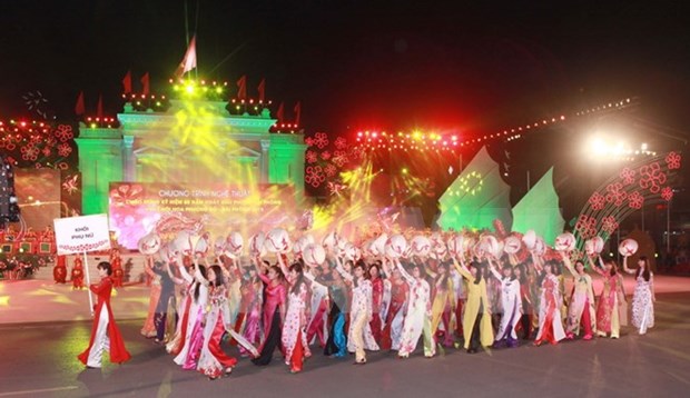Apertura del quinto festival de framboyan en ciudad de Hai Phong hinh anh 1