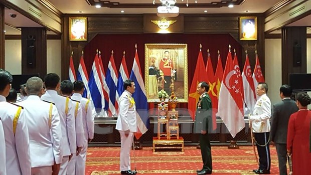 Tailandia concede condecoracion a jefe militar vietnamita hinh anh 1