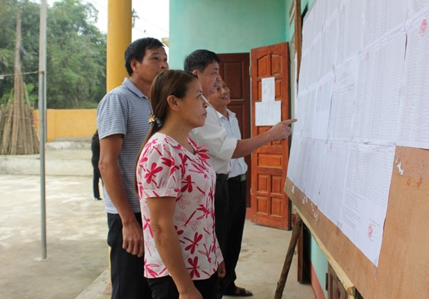 Ansiosa comunidad catolica en Phu Tho por elegir a representantes de la poblacion hinh anh 1