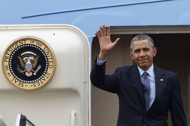 Presidente Barack Obama parte de Washington para Asia hinh anh 1