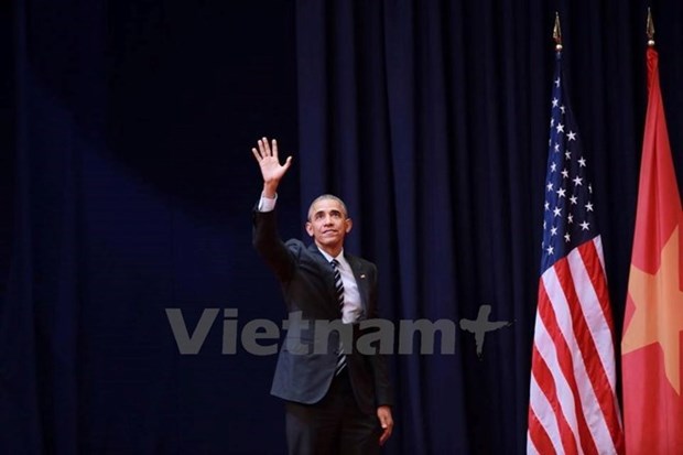 Barack Obama concluye visita a Vietnam hinh anh 1