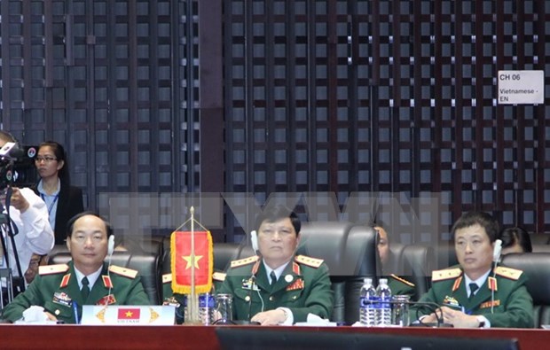 Inauguran en Laos X Conferencia de Ministros de Defensa de ASEAN hinh anh 1