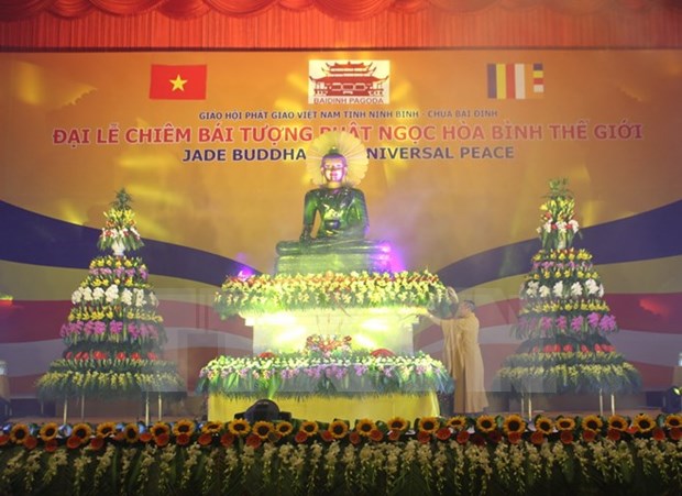 Muestra de Estatua de Buda de paz en Da Nang hinh anh 1