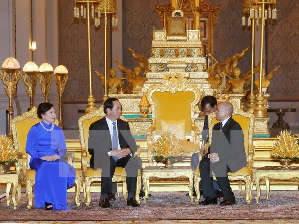 Destacan significado de visita de presidente vietnamita a Laos y Camboya hinh anh 2